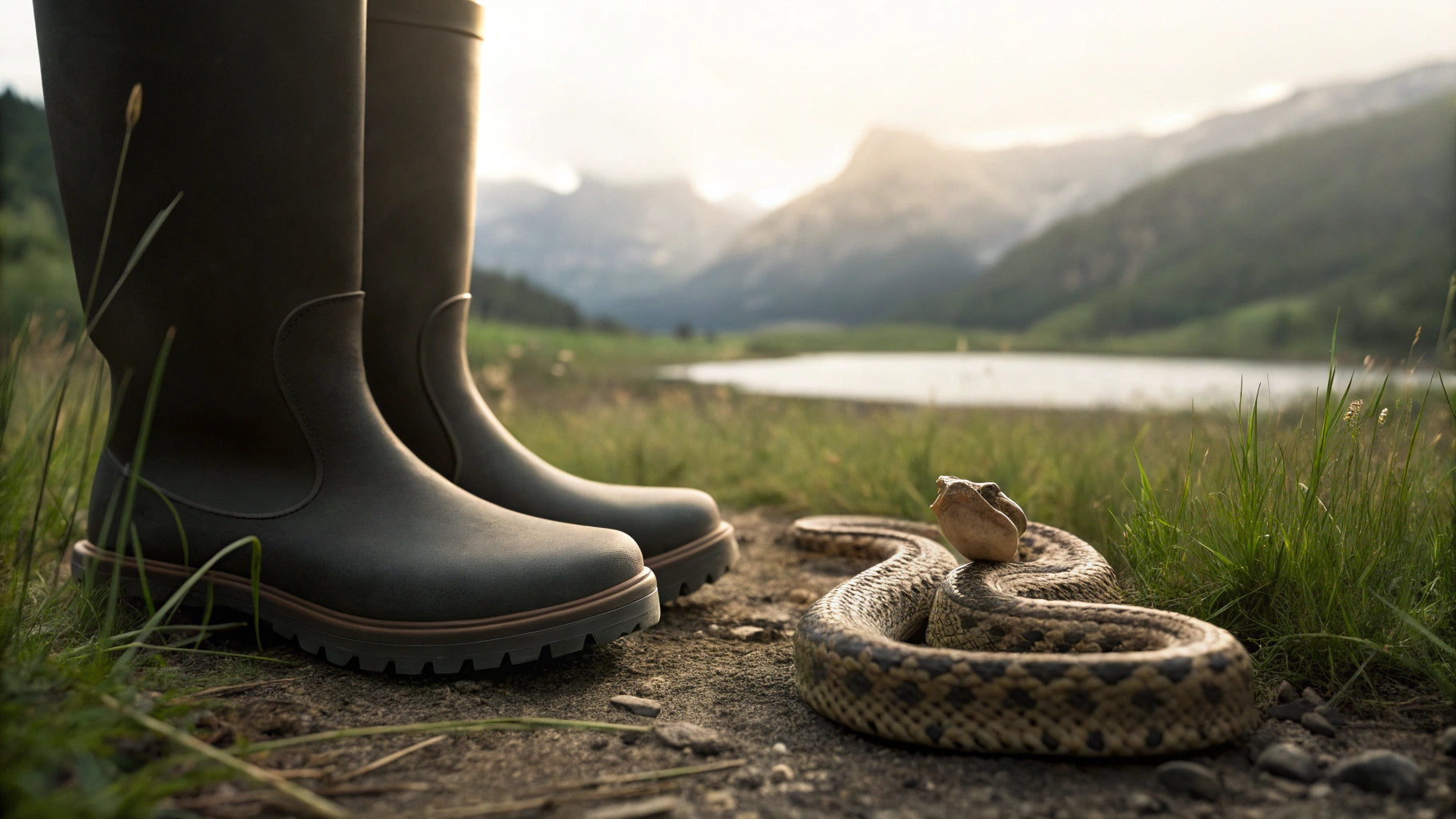 snake bite boots