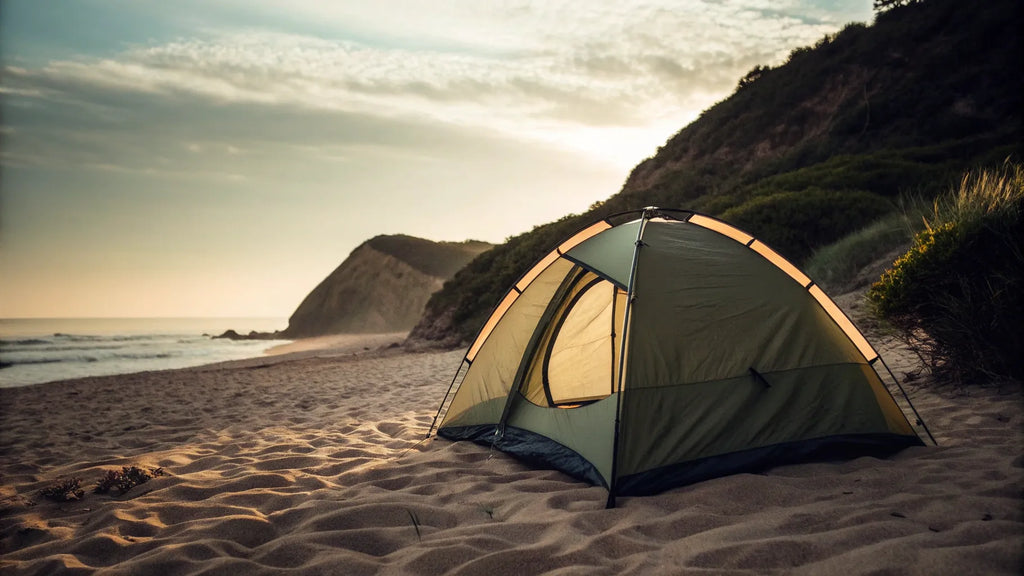 designer zelt Asgard 7.1 Glamping 7.1 m² 3 Green Khaki Build:Full Build +Smart.Shift Mumienschlafsack Sommer Camping - 63