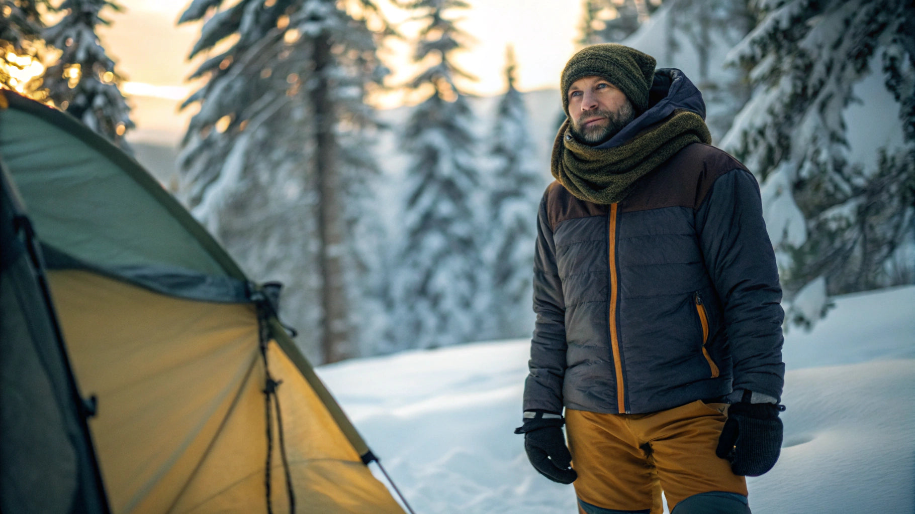 how to dress for winter camping Outfit Cold Camping Gear Winter Hiking Essential Gear List Appalachian Mountain Club (AMC)