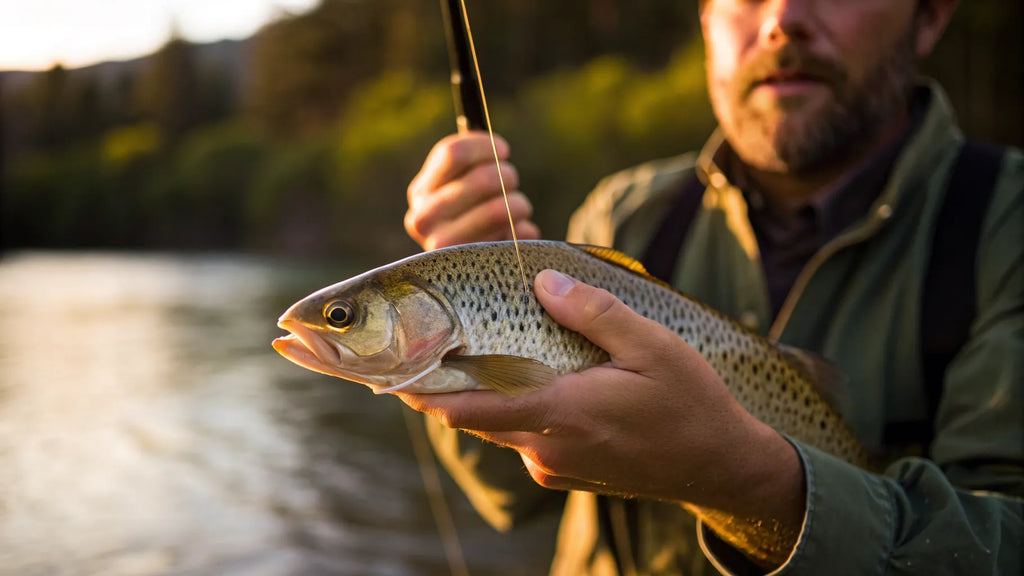 ethically remove gut hooked fish D-Barb & Cutter stainless steel tool Removing a Gut Hook From