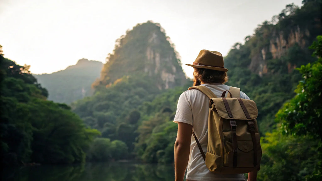 backpack for traveling to thailand Travel-Friendly 100% Brown Leather from Hanging And Lifting The Best Luggage for Thailand: