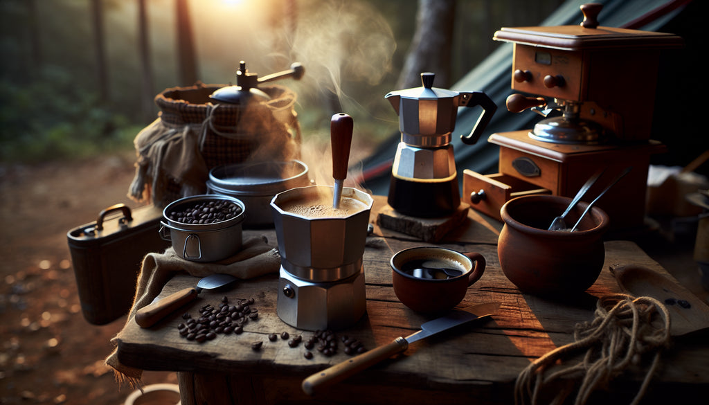 Why you should learn how to make coffee while camping without equipment
