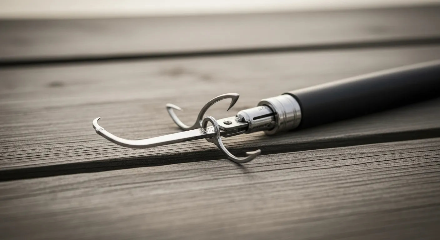 dissolving fish hooks PHLKJL Stainless Steel Fishing Hook RemoverDehooker Tool,Push/Pull Hook RemoverAnti-Lost Saltwater Dehooker Tool Shark Hook Remover (12") : Sports & Outdoors Fish hooks rusting away |