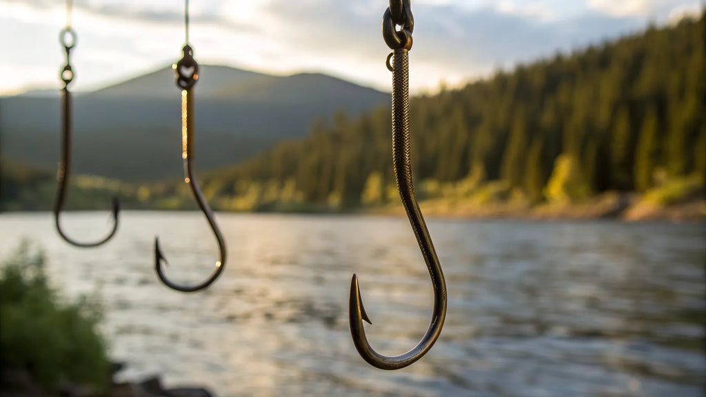 best size fishing hook for trout Hooks Freshwater - - Crappie - Bluegill - Bass - Panfish - Walleye - Perch industrial as well as traditional fishing 50pcs 60 Degree Premium Wide