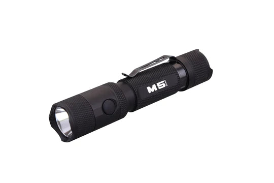 battlebox rechargeable flashlight PowerTac M5 GEN3 Tactical LED Flashlight, 2030 Lumens,