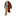 Dedfish Co. Trail Chop, hand forged camp cleaver, 5Cr15MoV fixed blade knife, olive wood handle chopper, leather sheath camp knife_54043554513091-2