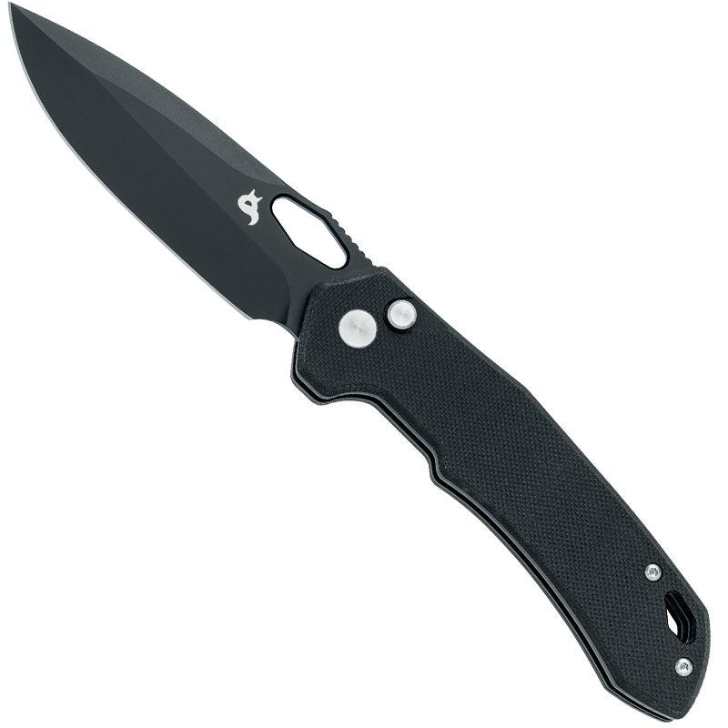 Fox Knives BlackFox Atros, VG10 Steel Pocket Knife with Stainless