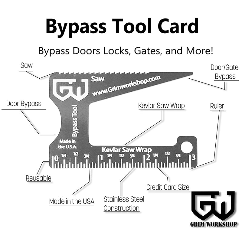 Battlbox | Grim Workshop Bypass Card - Gate and Door Lock Bypass
