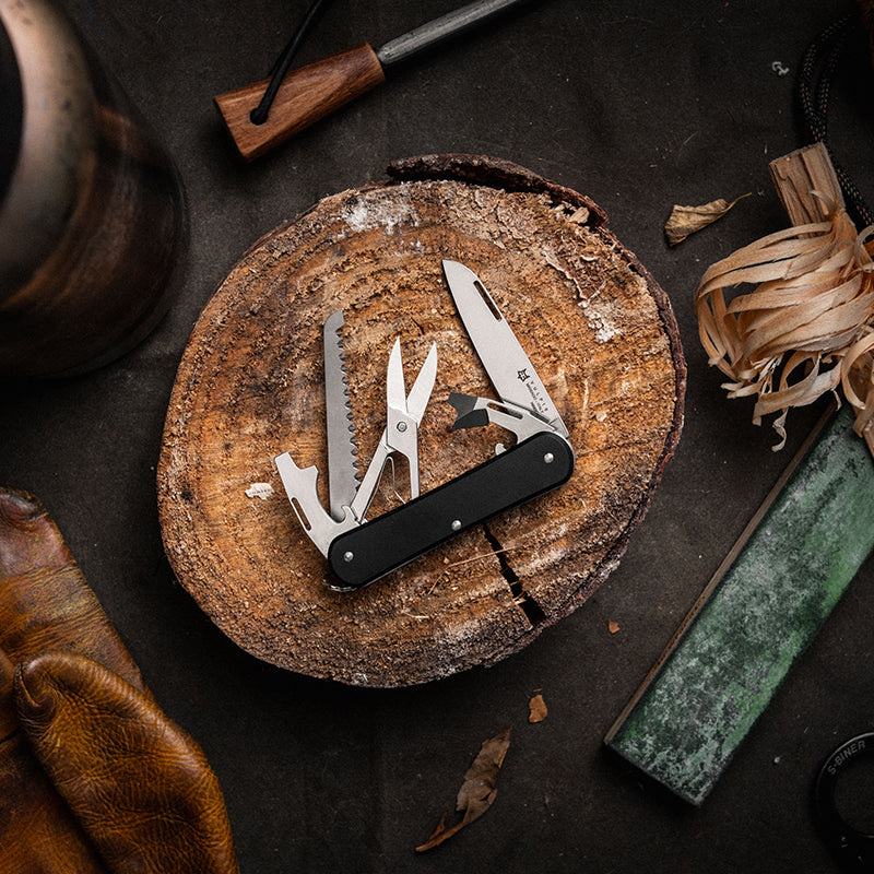 Fox Knives Vulpis FX-VP130-SF5 Multitool Pocket Knife - Battlbox.com