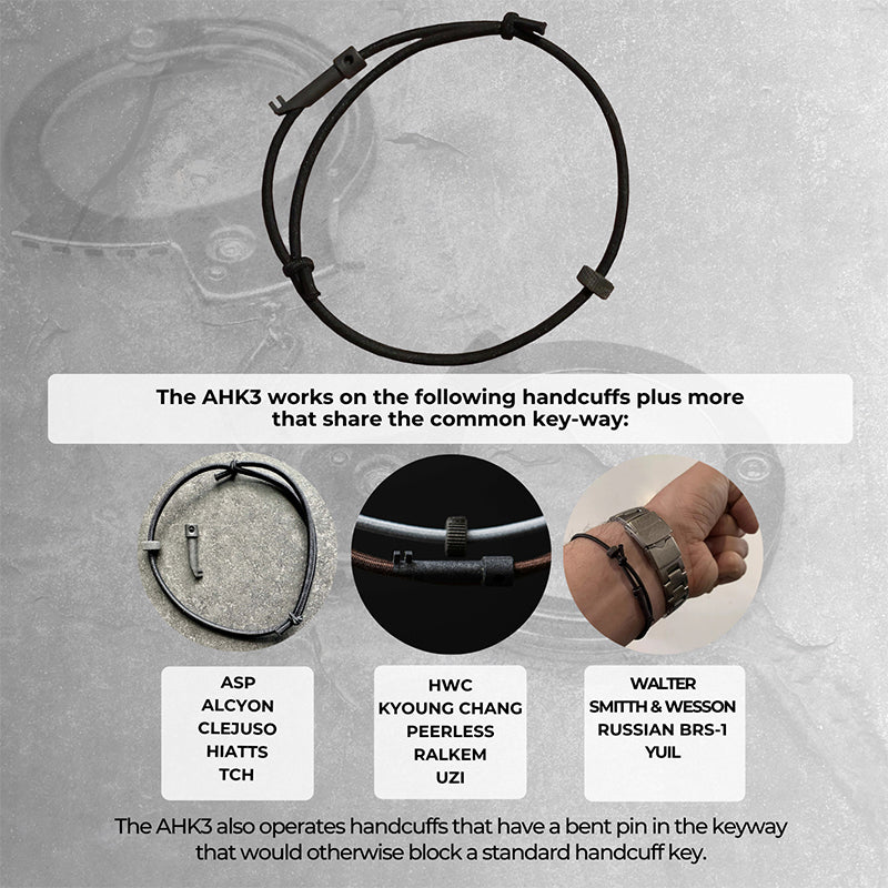 THUNDERBOLT PROJECT FRGMT ヒトカゲ　キーリング GTFO Wrist Strap With Advanced Handcuff Key (AHK3
