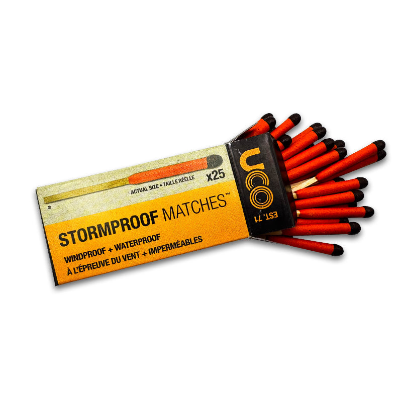 UCO Stormproof Matches – Waterproof & Windproof Survival Matches For Camping