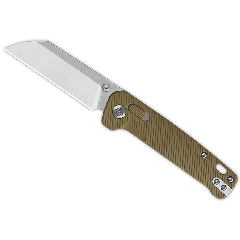 QSP Penguin Glyde Lock Pocket Knife, 14C28N Stainless Steel Blade