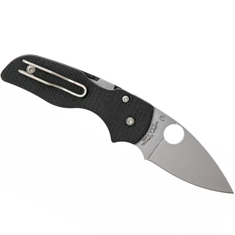 BattlBox | Spyderco Lil' Native Black Compression Lock - G-10