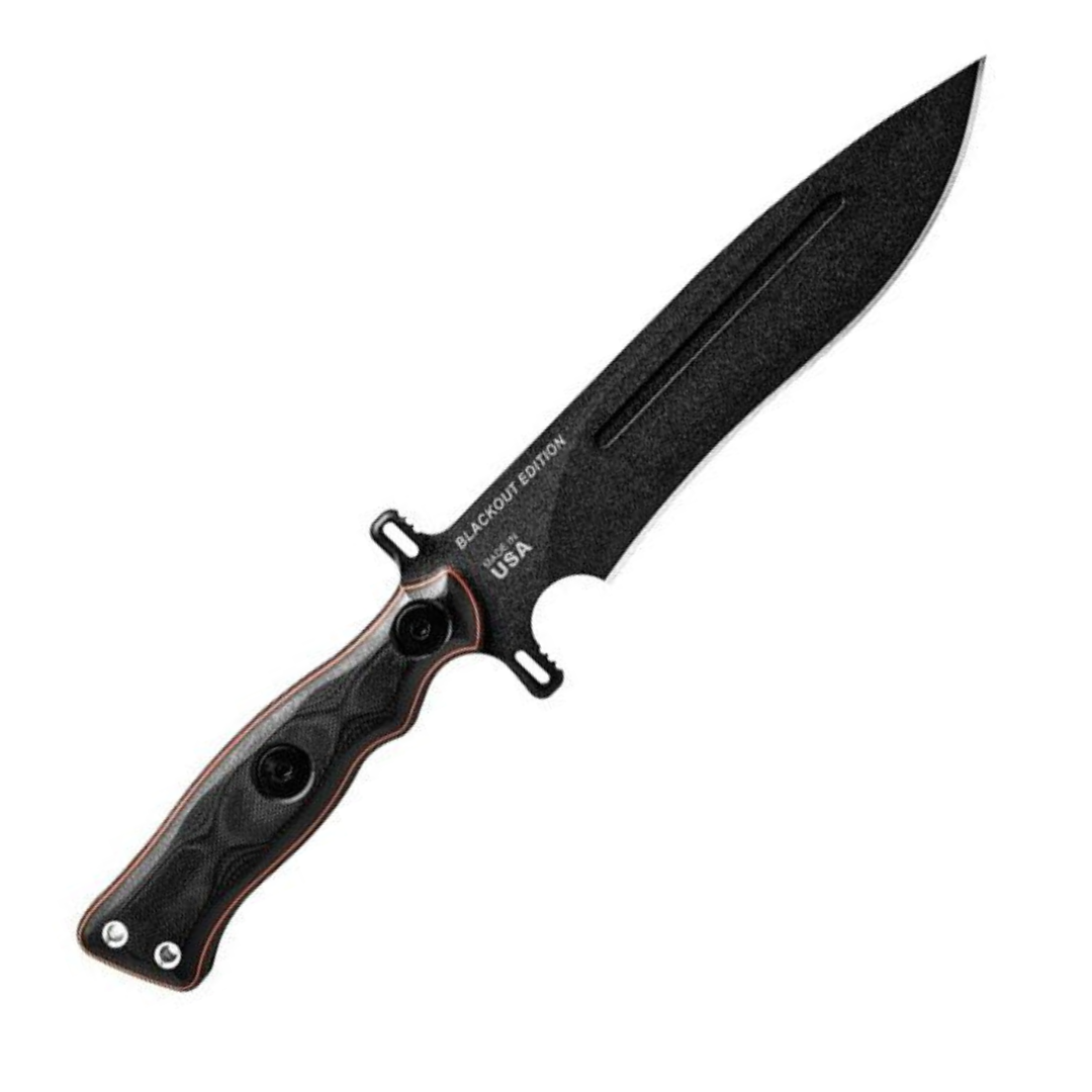 TOPS KNIVES タクティカルナイフ TOPS Operator 7 Blackout - Battlbox.com