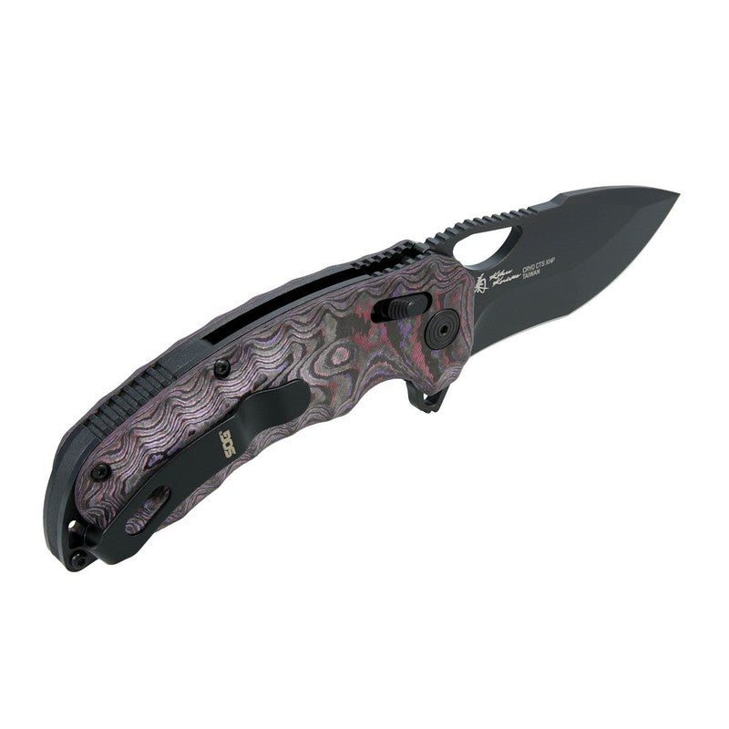 BattlBox | SOG Kiku XR Fatcarbon - Battlbox.com