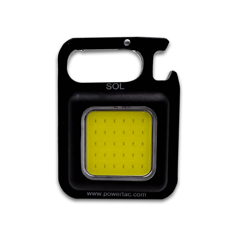 Lampe porte-clés LED rechargeable Powertac SOL - BattlBox