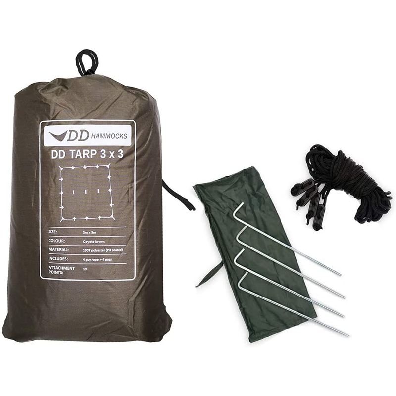dd tarp 3x3 pro DD Hammocks - DD Tarp 3x3