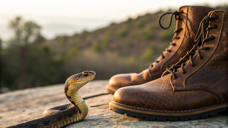 Can Snakes Bite Through Leather Boots? | Battlbox - Battlbox.com
