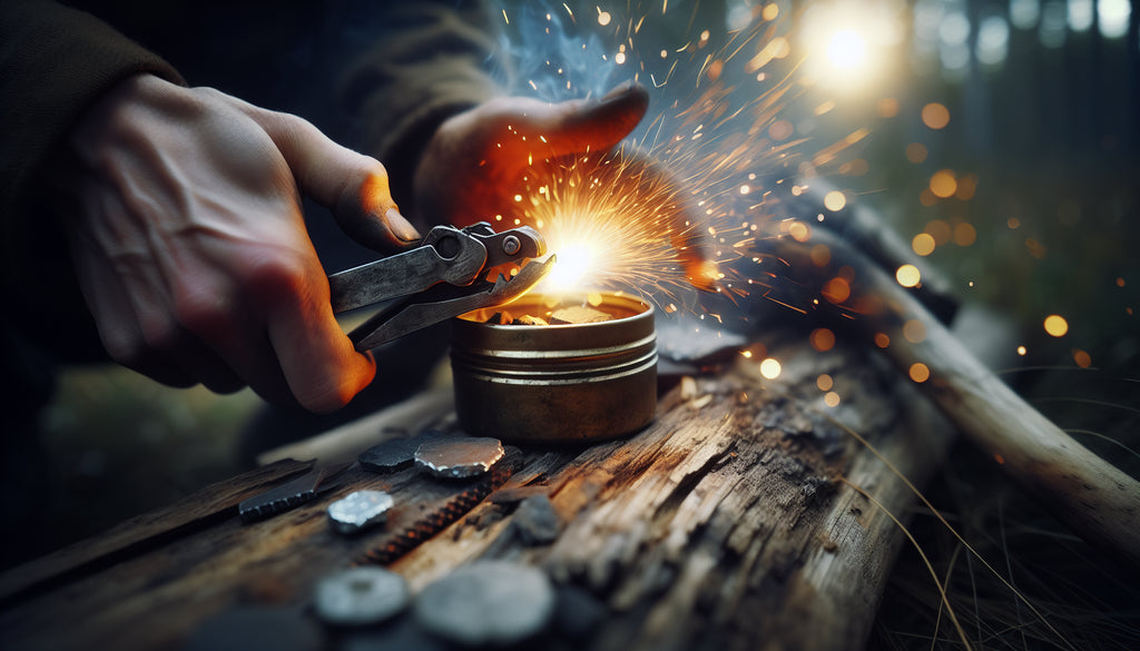 How To Light A Fire With A Flint And Steel