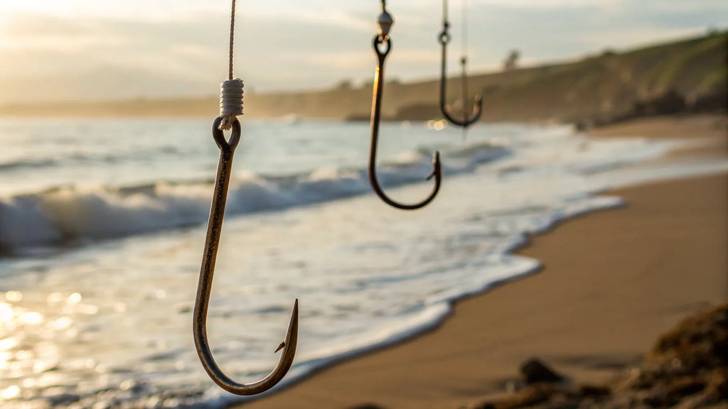 beach fishing gang hooks 4/0 Tailor OM & Outdoors Kumho Gang Hooks - The
