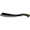 condor bushcraft parang fixed blade, 1075 high carbon steel fixed blade, full tang fixed blade for camp and bushcraft, convex grind brush clearing fixed blade, fixed blade with sheath