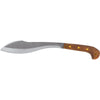 condor amalgam fixed blade, 1075 high carbon steel fixed blade, full tang fixed blade for camp and bushcraft, convex grind brush clearing fixed blade, fixed blade with sheath