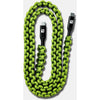 dark energy usb-c charging cable green, rugged paracord charging cable pd enabled, ballistic fiber usb-c to usb-c cable, fast charge edc cable green, durable braided charging cable off-grid