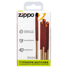 zippo typhoon matches refill 25-pack, windproof water-resistant survival matches box, edc emergency fire starter, outdoor camping matches with strike pads