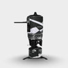 firemaple star x2 cooking system black, all in one backpacking stove system, integrated heat exchanger camp stove, push button piezo ignition stove, 1 liter personal cooking system