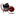 A spool of red and black woven utility rope with a black plastic cap, shown alongside a loose section of the same rope on a plain white background._42897600020675-1