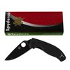 Spyderco TENACIOUS G-10 Black/Black Blade