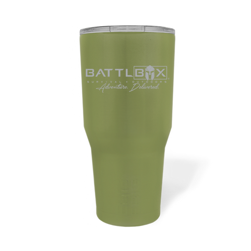  30 Ounce BattlBox Tumbler - Green