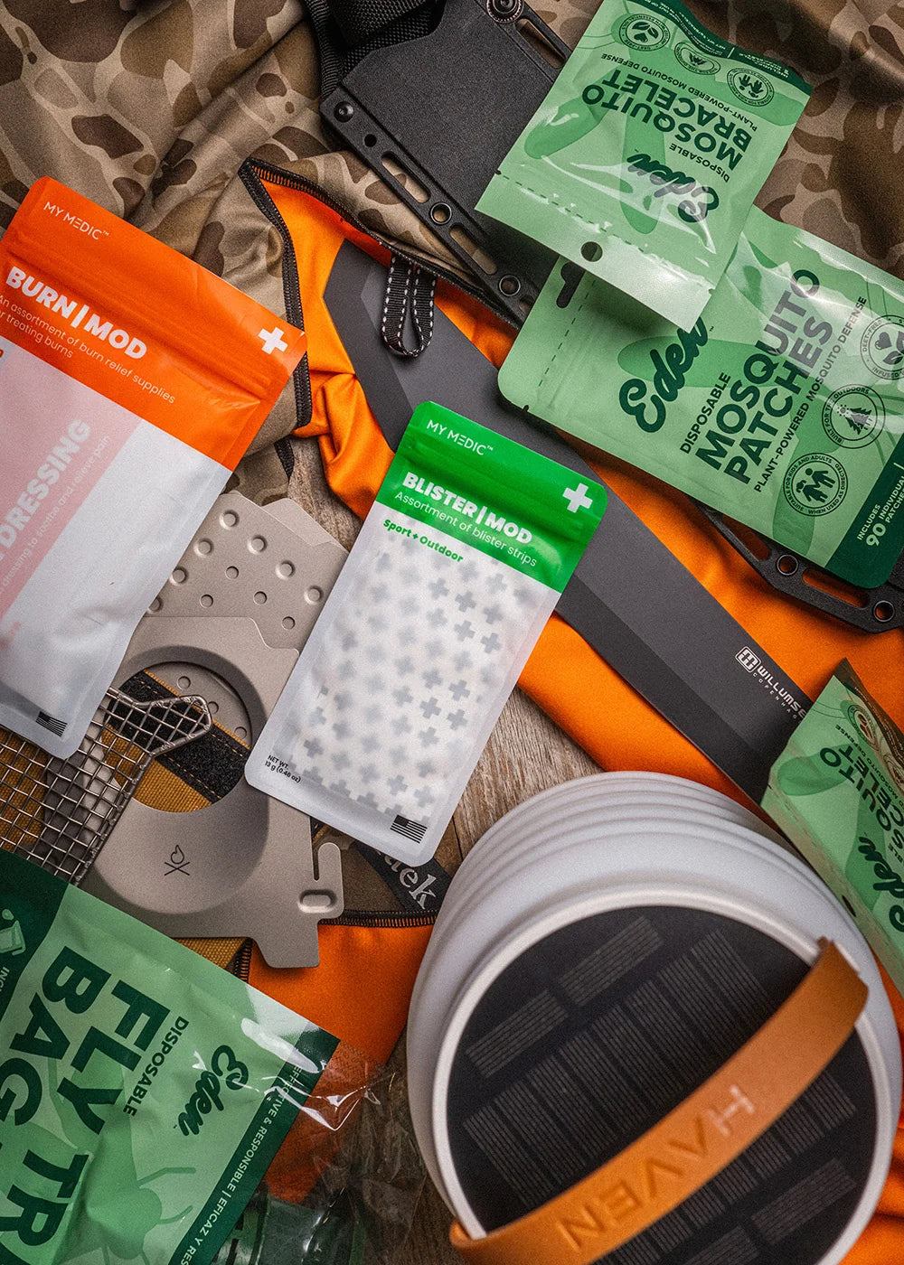 BattlBox Mission 133 gear laid out
