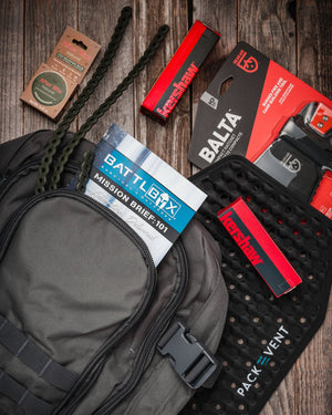 Outdoor gear in use