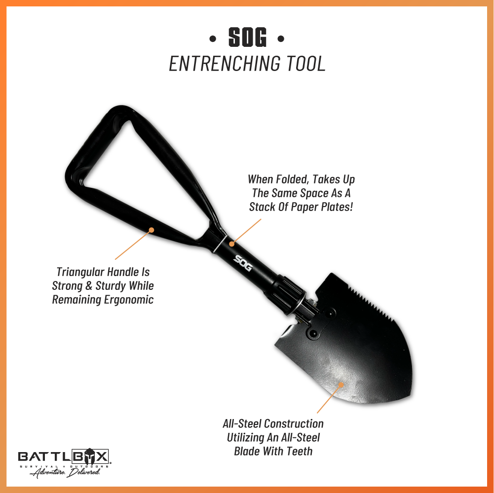 SOG Entrenching Tool - Battlbox.com