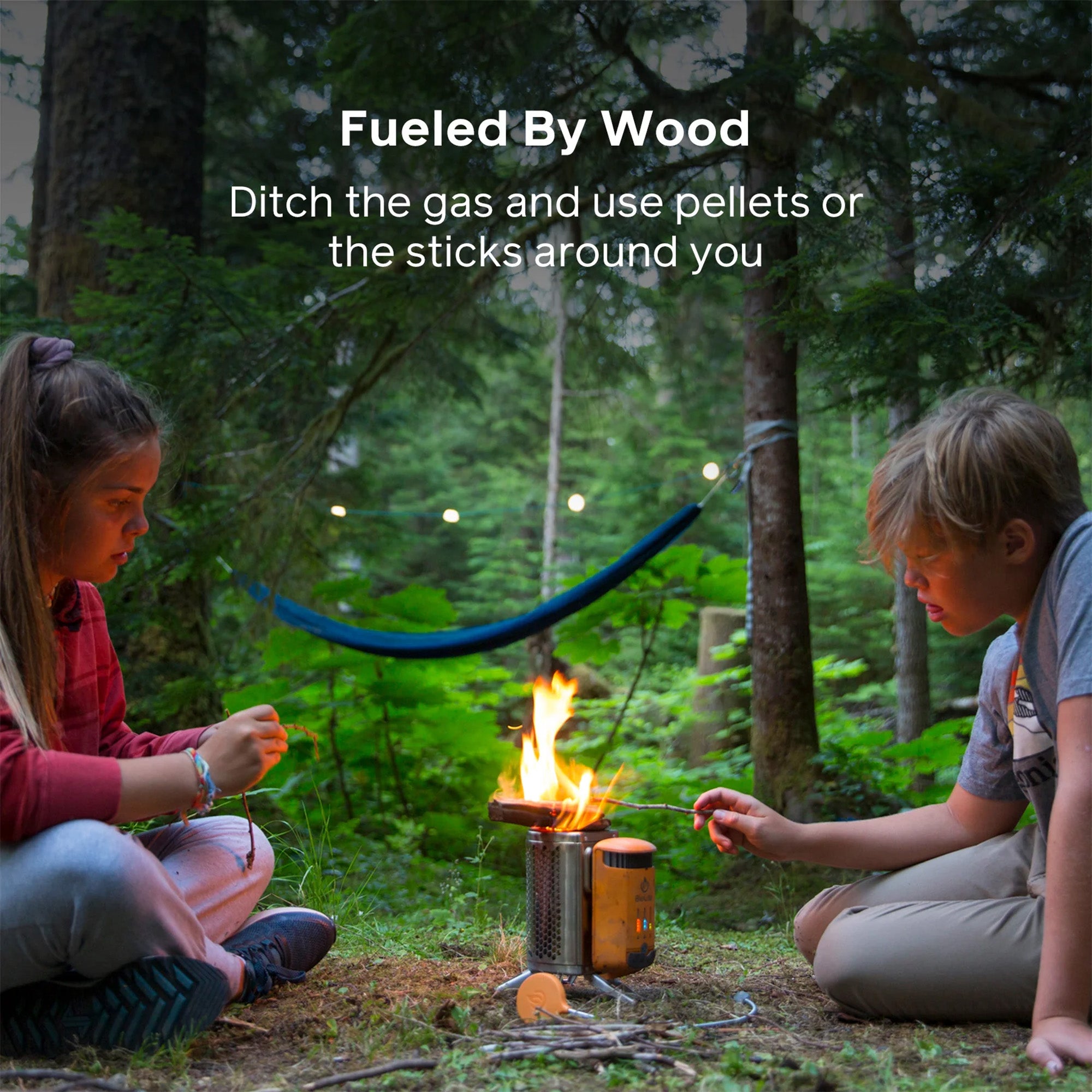 BioLite Réchaud de camping à bois avec production d'électricité et chargement USB (kit de cuisson complet BioLite Réchaud de camping à bois avec production d'électricité et chargement USB (kit de cuisson complet