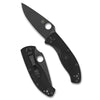 Spyderco TENACIOUS Lightweight Black Blade