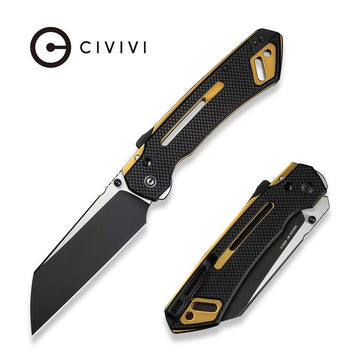 Civivi Buster FG, Thumb Stud & Superlock Pocket Knife, Nitro-V Blade