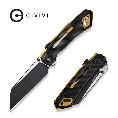 Civivi Buster FG, Thumb Stud & Superlock Pocket Knife, Nitro-V Blade