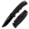 cold steel verdict spear point black, aus-10a folding edc knife, tri-ad lock g10 handle folder, ambidextrous everyday carry pocket knife, spear point stainless folder
