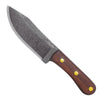Condor Hudson Bay Knife 1075 High Carbon Steel Fixed Blade with Wood Handle & Leather Sheath