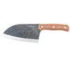 Condor Serbian Kuvar Cleaver High Carbon Steel Chef's Kitchen Knife Micarta Handle With Leather Sheath