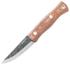 Condor Trivittata Puukko Knife 1095 High Carbon Steel Fixed Blade with Micarta Handle & Leather Sheath