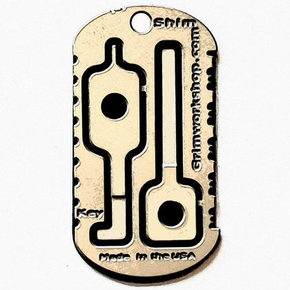 Grim workshop escape and evasion dog tag every day carry edc multi tool