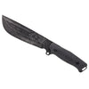 Fox Knives Native Bushcraft FX-611, D2 Carbon Steel, Black Bead Blasted Micarta Handle