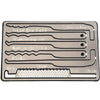 grim workshop key care credit card lock pick set every day carry lock pick set size of credit card