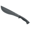 Fox Knives Jungle Bolo FX-695, High-Carbon Steel Fixed Blade, Black FRN Handle