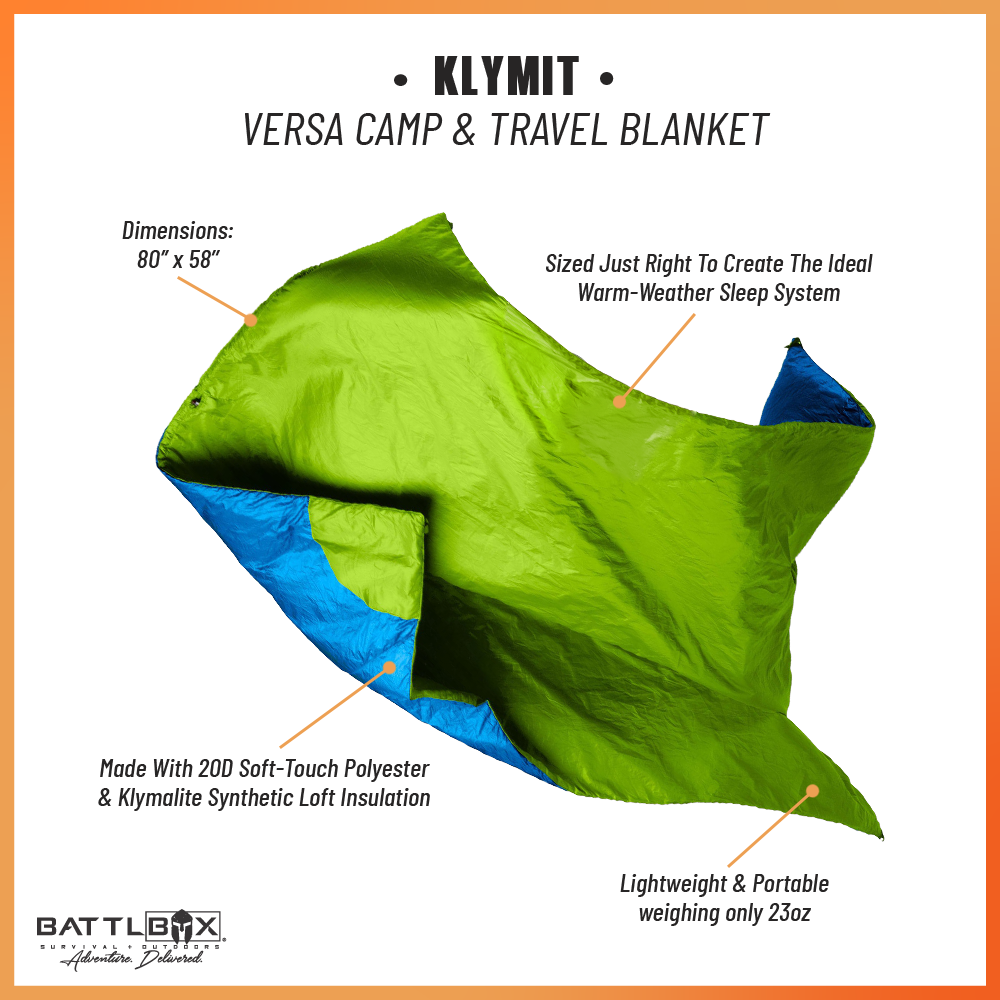 Klymit versa discount blanket