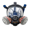 Parcil Safety PD-101 Full-Face Respirator Gas Mask With OV & Particulate Filtration