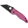 Spyderco MicroJimbo Pink G10 Black Blade Sprint Run - C264GPNBKP